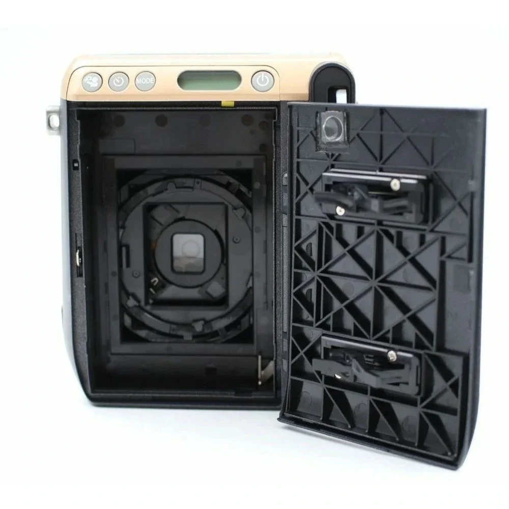 Fujifilm Gold Instax Mini 70 Instant Camera, Pouch & 5 Box Film, pre-owned JAPAN